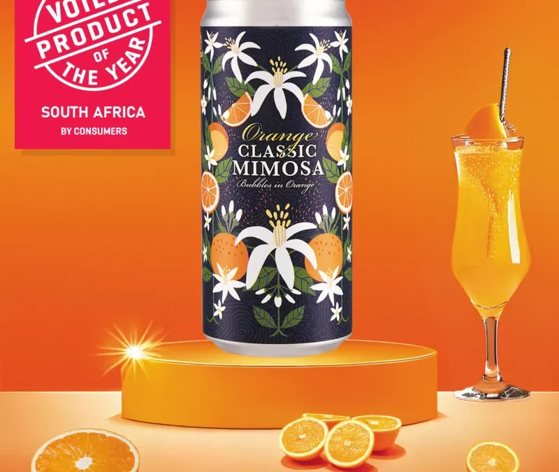 Cheeky Cocktails Mimosa Wins Product Of The Year 2025 In Sparkling Wine Cocktail Category